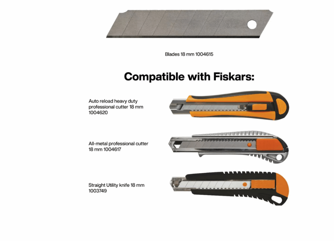 Fiskars Pengekés 18mm 10db/cs (1004615) - Image 2